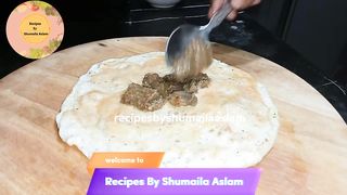 how to make Homemade Shawarma With Red Tahini Sauce or White Sauce