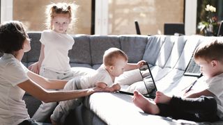 "Family Tenderness: Nurturing Baby's Love"