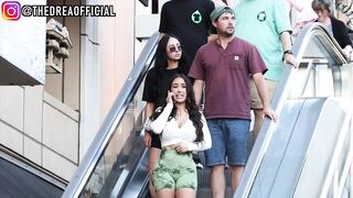 Farting On The Escalator Prank!!