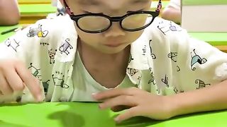 Another Chinese boy with advanced math skills