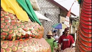 snake with human head makes people excited#fyp