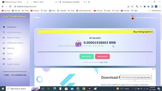 Free BNB Cloud Mining Website || Free Cloud Mining || Make Money Online