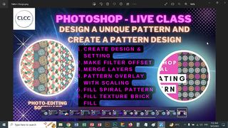 Design a Unique & World Class Pattern and Create a Pattern Design in Photoshop - TLCC Live Class