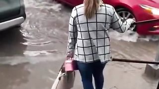 I was really waiting for her to fall
