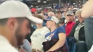 Awful place for a proposal. Never do this to a woman.