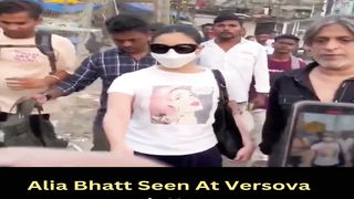 Alia Bhatt Seen At Versova Jetty #aliabhatt #short #shorts #trending #viral #shortvideo