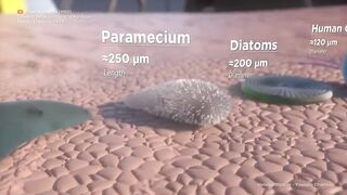 The size of cells, gaining a perspective on microorganisms