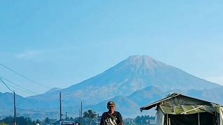 beautiful mountains in Java