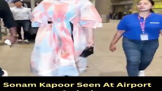 Sonam Kapoor Seen At Airport Arrival #sonamkapoor #short #trending #viral #viralmastibollywood