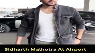 Sidharth Malhotra At Airport Departure #sidharthmalhotra #shorts #short #trending #viral #bollywood #shortvideo