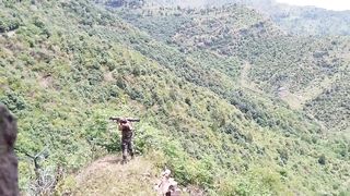 Indian Carl Gustaf Gunner Shoots at Pakistani Bunker during Ceasefire Violations at LoC (Lin | RCF