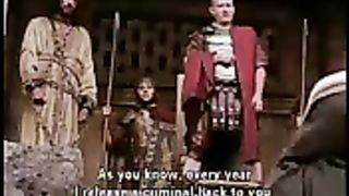 Passion of Christ movie. Israel ask to release baraba.