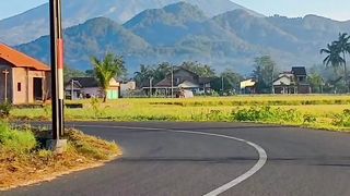 village view in central Java