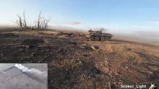 Ukraine Russia War | Ukrainian BTR-80 Assault and Aftermath Near Verbove | RCF
