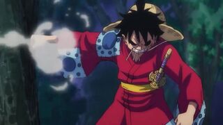 First Battle Luffy vs Kaido - One Piece (Wano Country Arc)