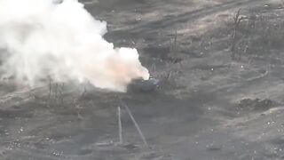Russian BTR-82A Engulfed in Flames: Zaporozhia Region | RCF