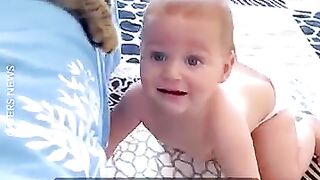 The innocence of a little boy and the kindness of a loyal cat