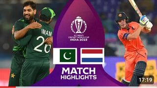 Pakistan vs Netherland world cup 2023 Highlights.
