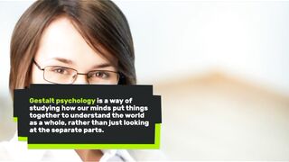 Unlocking perception, Gestalt laws of organization