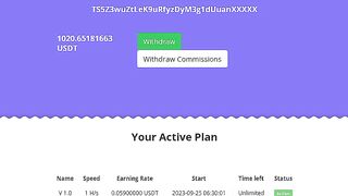Mine 1020 USDT for free