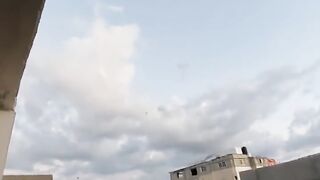 Gaza Surprise Attack | Iron Dome Interceptions | 7/10/2023 | RCF