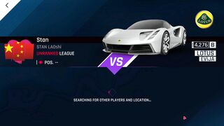 Lotus Evija. Multiplayer race. Asphalt 9  Legends
