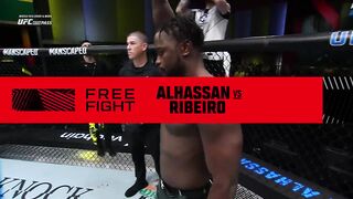 Abdul Razak Alhassan vs Claudio Ribeiro | FREE FIGHT | UFC Vegas