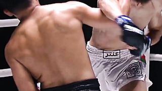 Championship fight knockdowns
