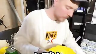 Mrbeast. I Surprised Subscribers Inside My Gumball Machine MrBeast