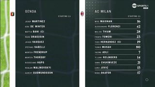 Serie А | 07/10/2023 | Genoa - Milan  0:1