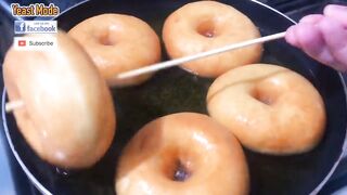 SOFT DONUT _ SUGAR DONUT_How to make soft & good shape donut without donut cutter