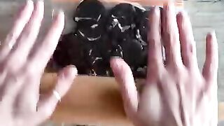 3-Ingredient Oreo Ice Cream! Recipe tutorial #Shorts