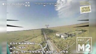 Ukraine Russia War | Escadrone Drone Targets Russian Recovery Vehicle Towing a Tank | RCF