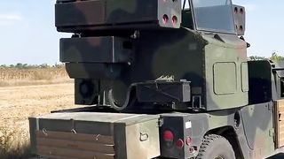 Ukraine Russia War | Ukrainian AN/TWQ-1 Avenger Near Kyiv | Stinger Missiles and .50 Cal  | RCF