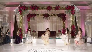ANISHA WEDDING BOLLYWOOD Performance _Ghagra_ Khwab Dekhe_ Chikni Chameli_ Sharara_Tip Tip_ Sheila(
