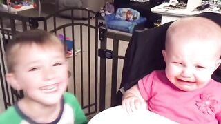 Funny babies crying