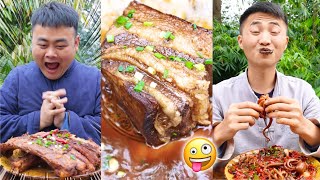 Eating Spicy Food and Funny Pranks Compilation __ Funny Mukbang __ TikTok Video - Songsong and Ermao.