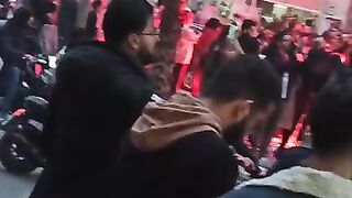 فرحة تأهل المغرب لي دور التمن