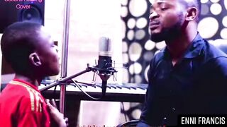 Enni Francis and his son Kanaan Francis Sing together....