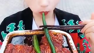 Chinese Eating Spicy Food Challenge