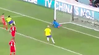 Yann simmer does enough to deny vinicius