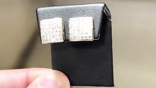 Natural Diamonds & Gold Men's Ring, Pendant & Earrings Set Up