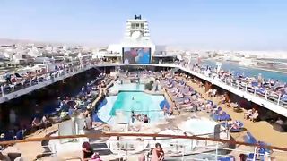 Still a cruise ship atmosphere