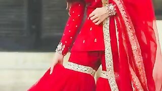 Lady sharara dress