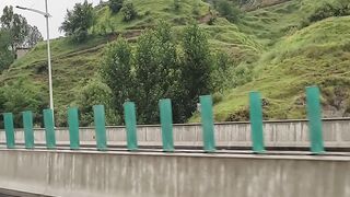 Hazara Motorway Rainy Day Mansehra Weather Pakistan