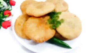 Khasta Aloo Matar Ki Kachori_Matar Kachori Recipe_Peas Kachori