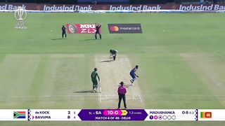 South Africa vs Sri Lanka ODI cricket world cup 2023 highlights
