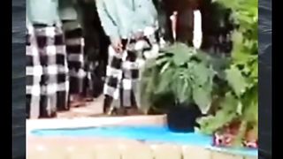 The student boy shakes causing it to collapse#fyp