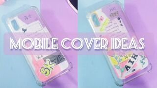 Aesthetic Mobile cover,mobile cover design,easy handmade mobile cover