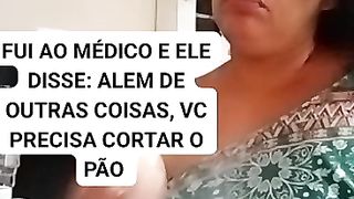O médico falou para eu cortar o pão na minha dieta.